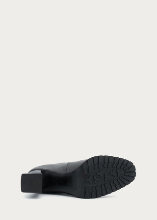 Copardo Amelie black leather boots sole view
