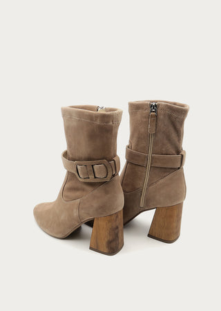 Copardo Cailin falk suede leather boots side view