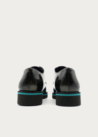 Copardo Meggie magic leather lace-up shoes back view