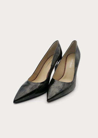 Copardo Sophie magic leather pumps pair angle view